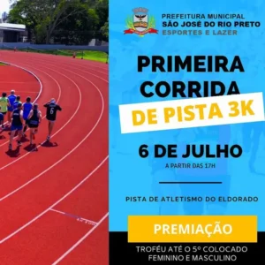 Primeira Corrida de Pista 3K