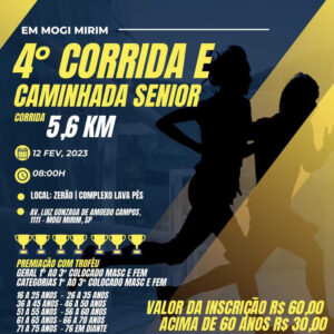 4º Corrida e Caminhada Senior